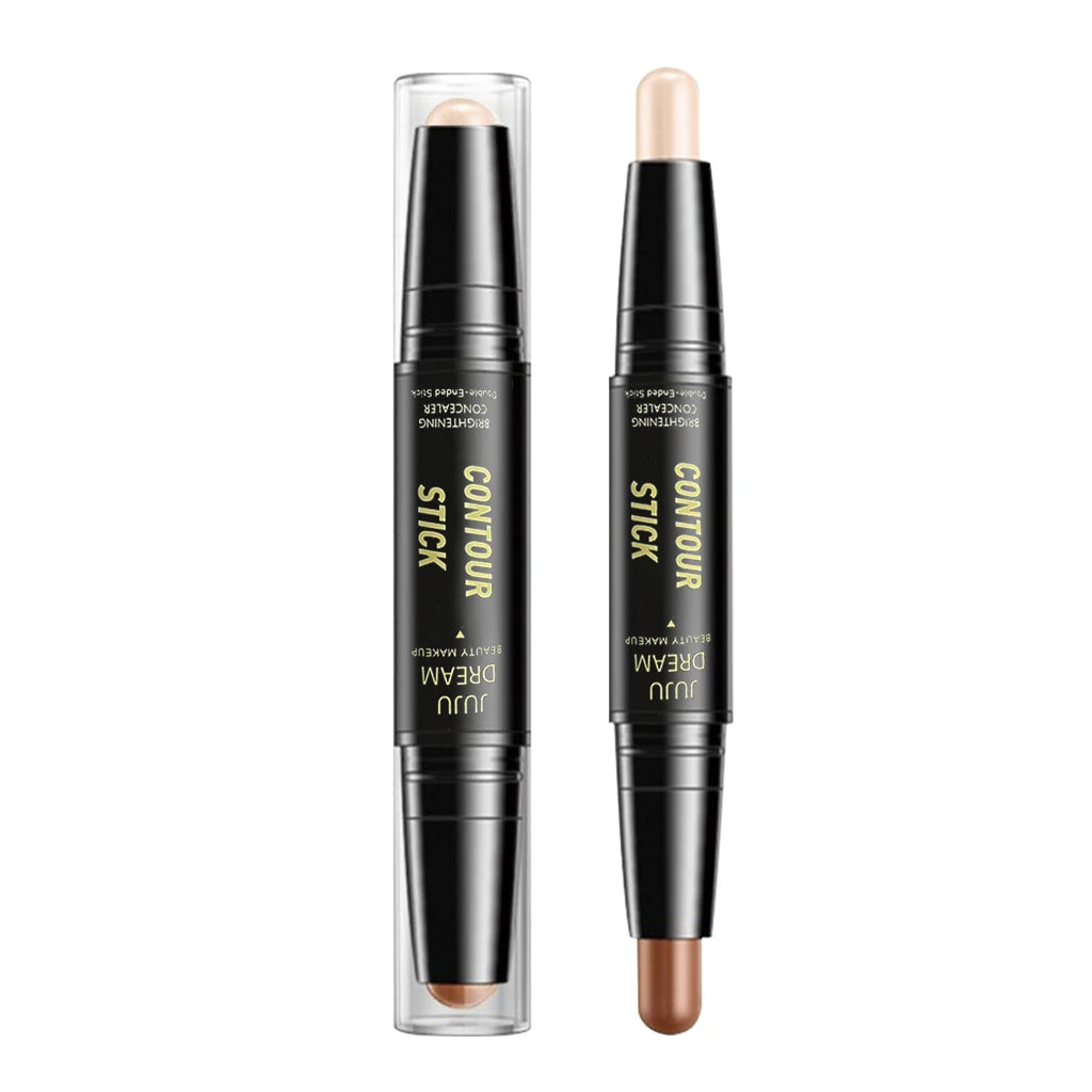 Stick de Contorno y Corrector Doble Punta — Acabado Profesional
