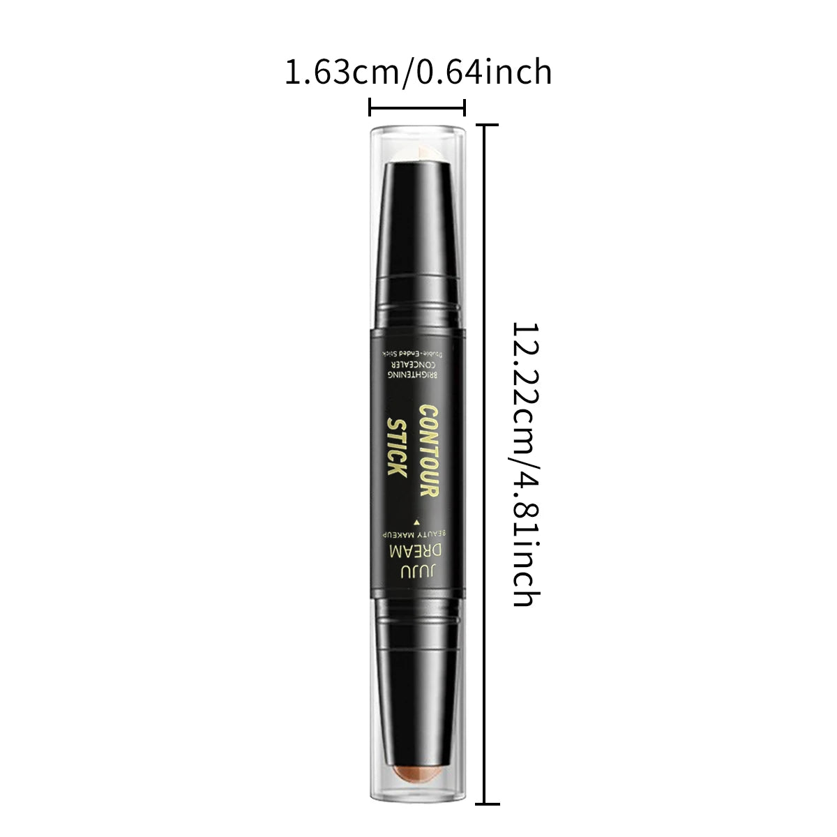Stick de Contorno y Corrector Doble Punta — Acabado Profesional