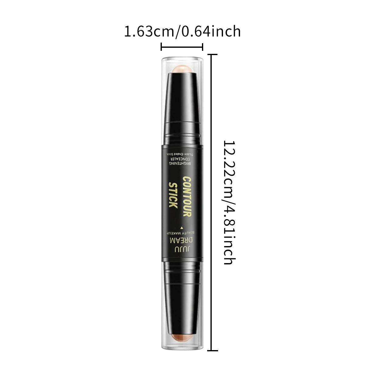 Stick de Contorno y Corrector Doble Punta — Acabado Profesional