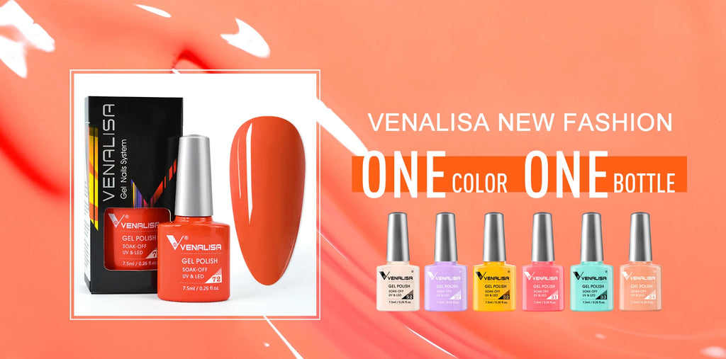 Venalisa 7.5ml Nail Gel Polish 60 Color Glitter Color Nail Varnish For Nail Art Manicure Top Coat Soak Off Enamel UV Gel Varnish