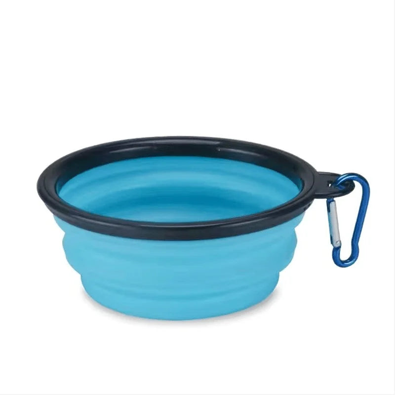 Cuenco Plegable Portátil para Perros y Gatos