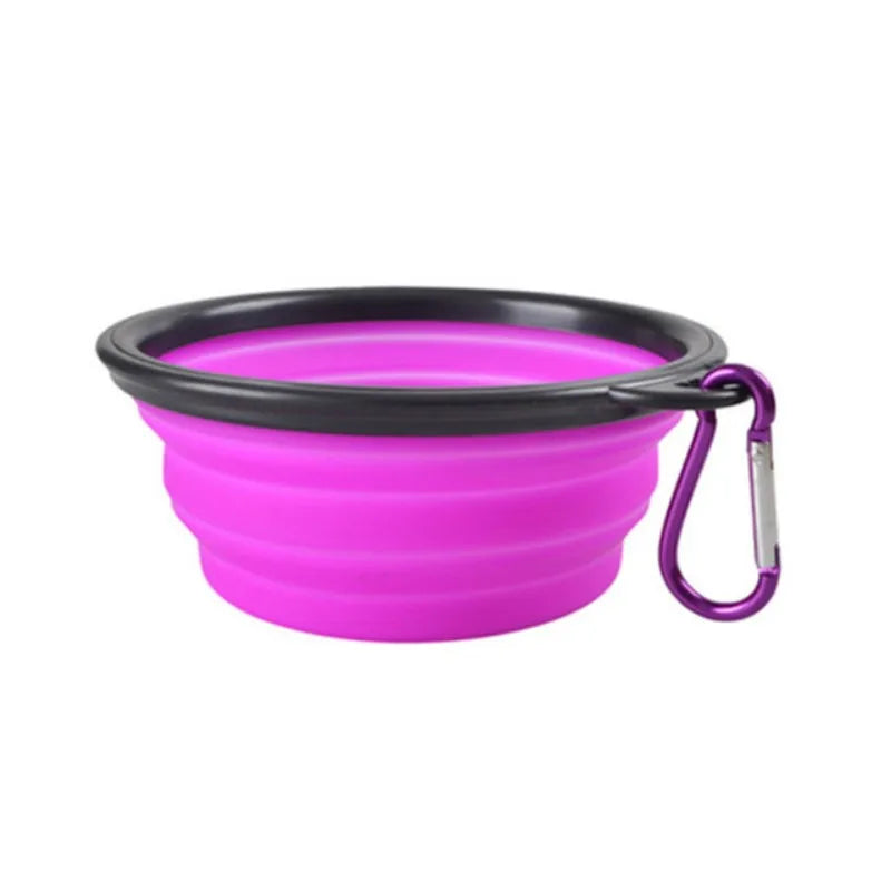 Cuenco Plegable Portátil para Perros y Gatos