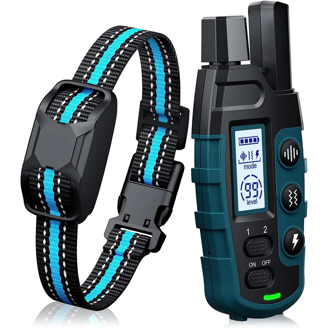 Collar de Adiestramiento para Perros con Mando a Distancia — 1000m Recargable