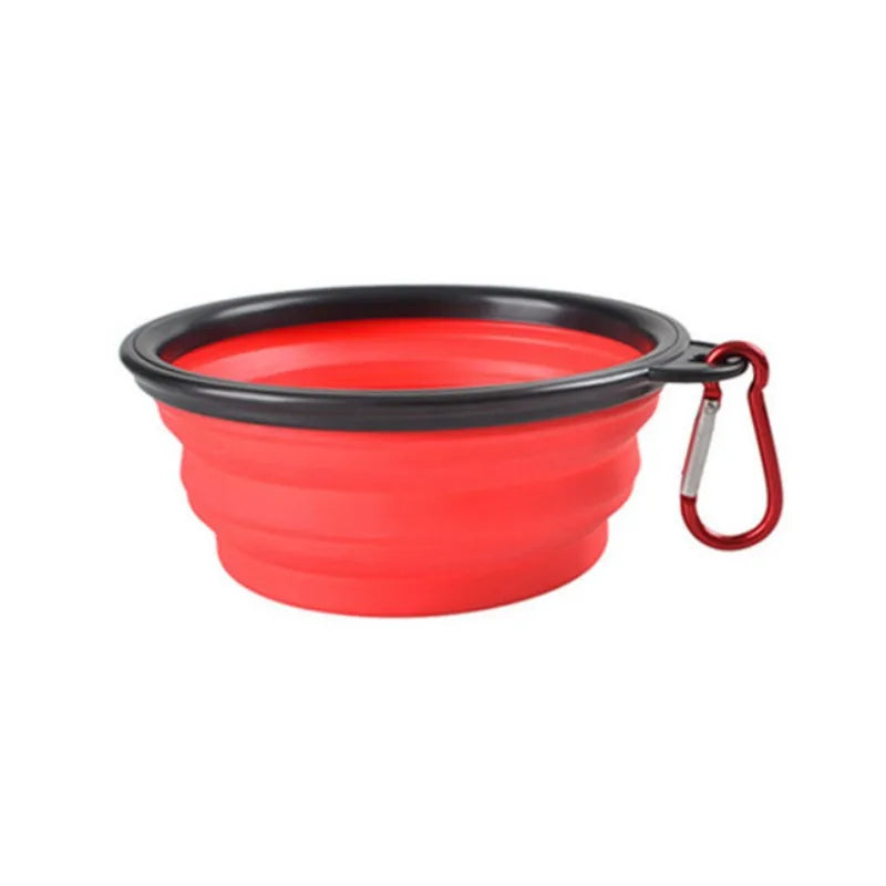 Cuenco Plegable Portátil para Perros y Gatos