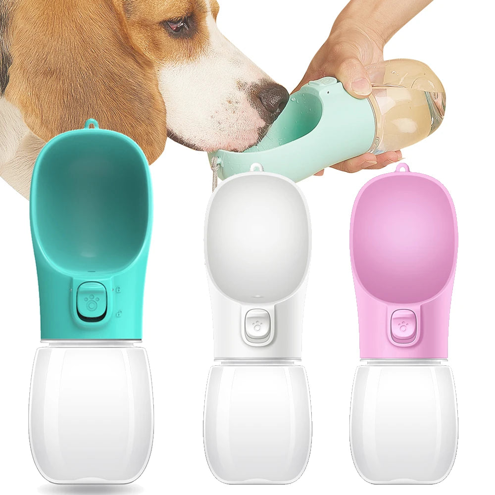 Botella de Agua Portátil para Perros y Gatos