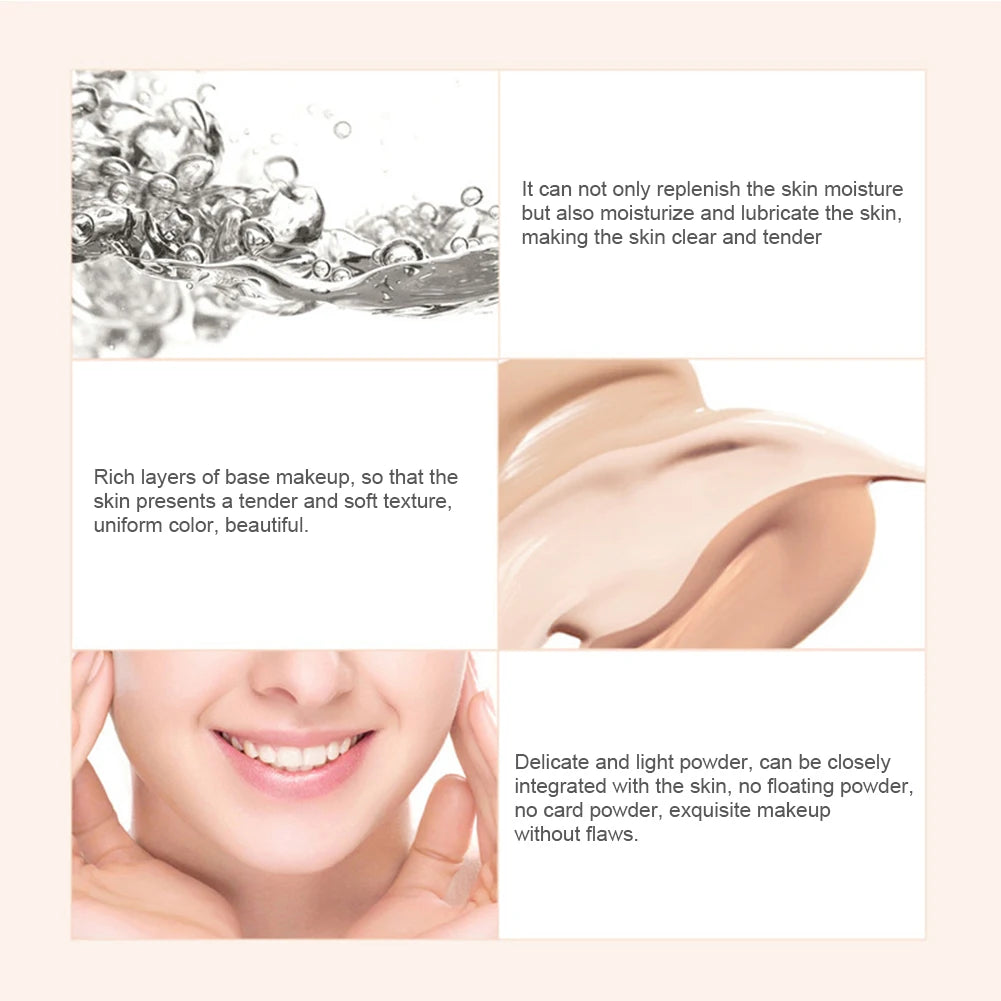 Base de Maquillaje Líquida BIOAQUA — Cobertura Total, Hidratante y Resistente al Agua