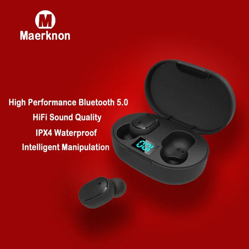 Auriculares Bluetooth Inalámbricos TWS E6S con Cancelación de Ruido