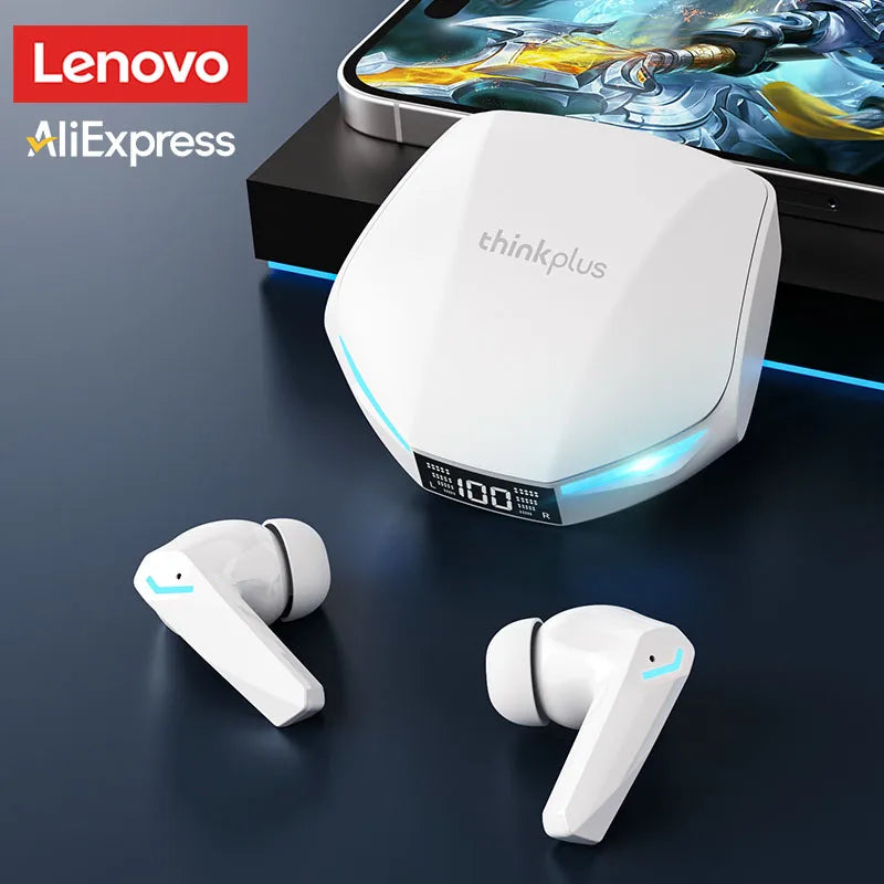 Auriculares Gaming Lenovo XT53 Bluetooth 5.4 con Pantalla LED