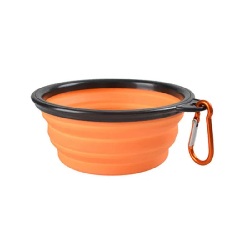 Cuenco Plegable Portátil para Perros y Gatos