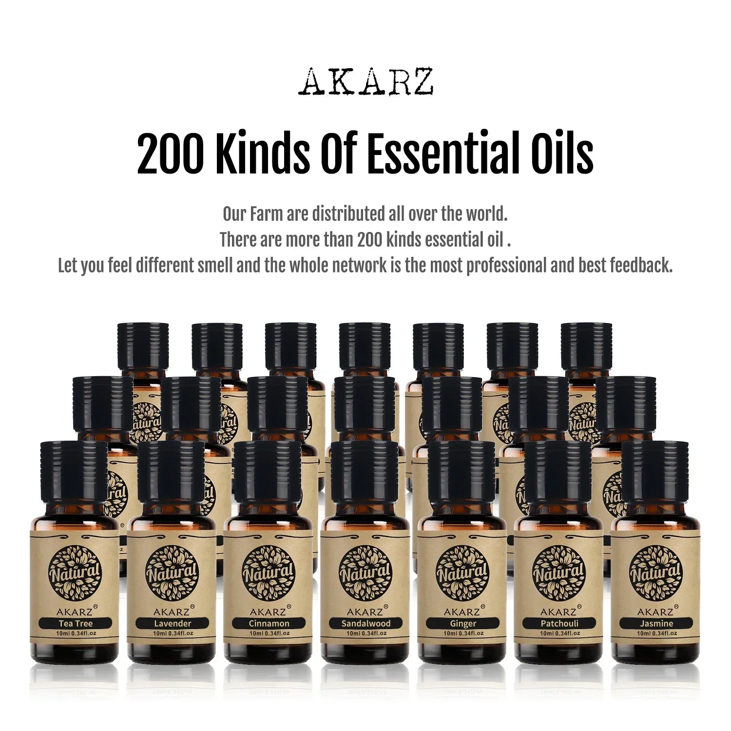 AKARZ Ylang-Ylang Essential Oil Natural for Skin Body Hair Care Diffuser Candle Soap Making  DIY Massage  Aroma  Ylang Ylang Oil