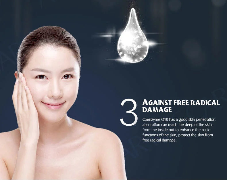 ARTISCARE Coenzyme Q10 3Pcs Serum anti aging and minimize pores essence tighten and flabby skin Best Skin Care cream