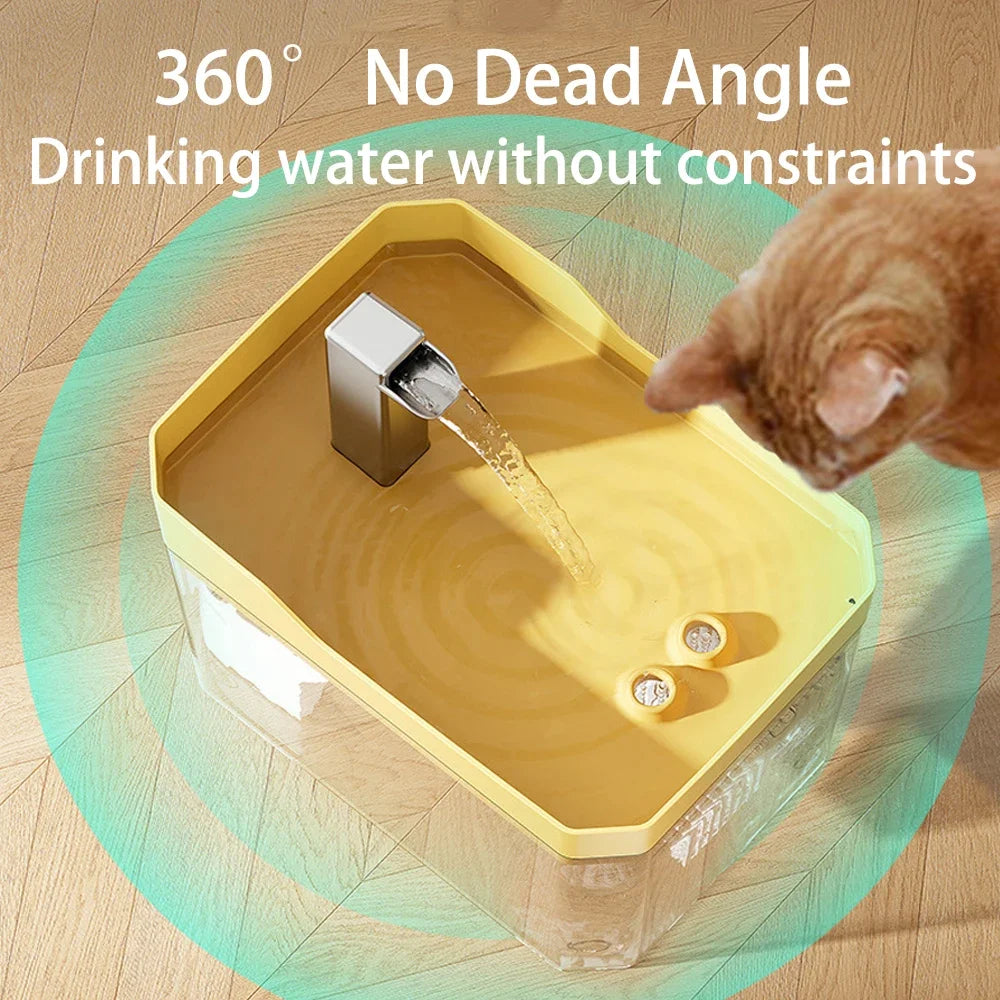 Fuente de Agua Automática para Gatos con Filtro y Bomba USB
