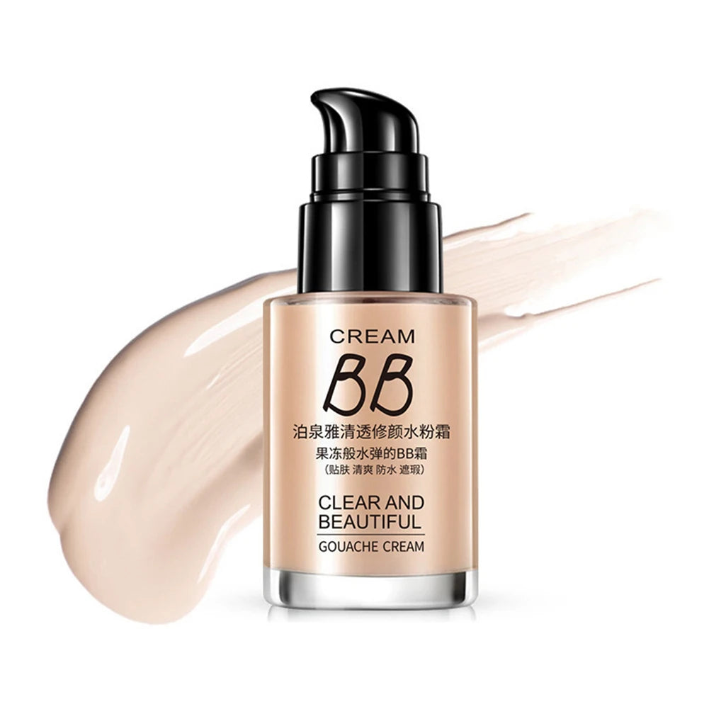 Base de Maquillaje Líquida BIOAQUA — Cobertura Total, Hidratante y Resistente al Agua