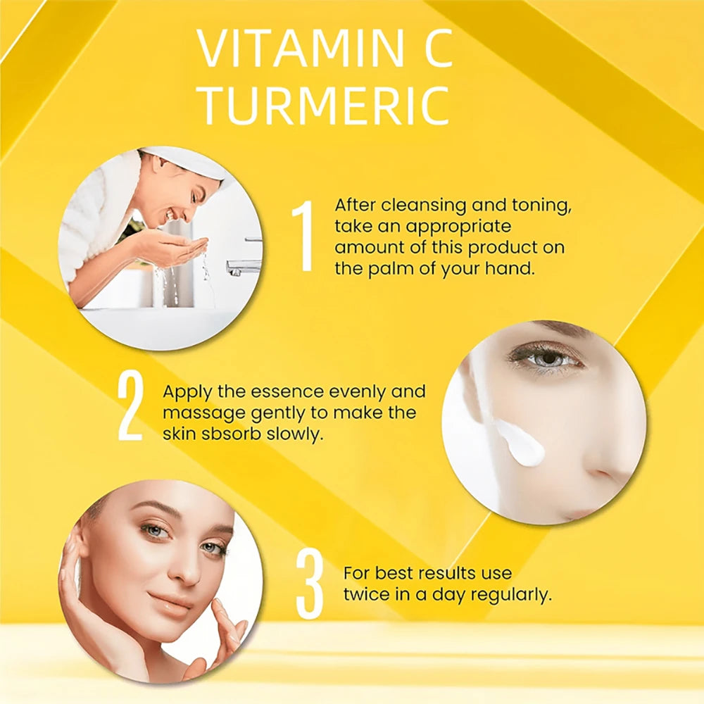 Crema Facial Premium Cúrcuma, Vitamina C y Retinol — Firmeza y Luminosidad