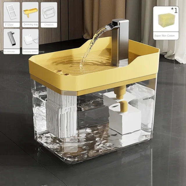 Fuente de Agua Automática para Gatos con Filtro y Bomba USB