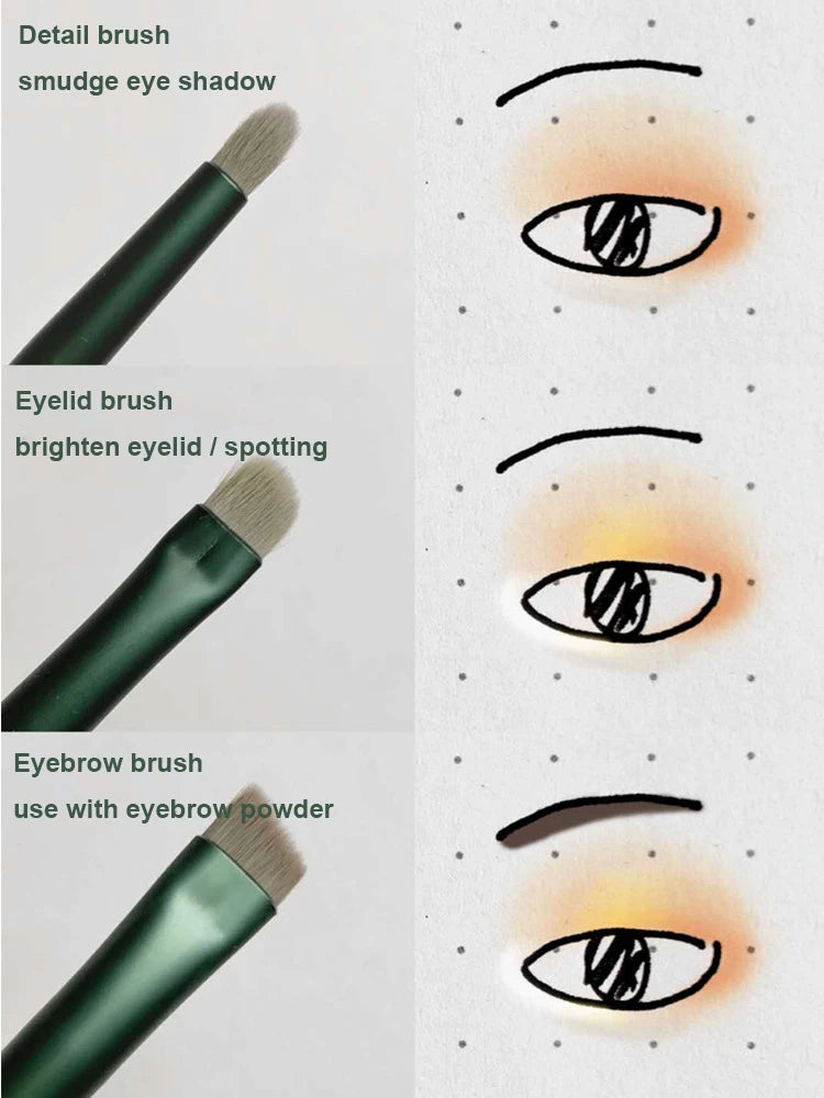Set de 13 Brochas de Maquillaje Profesionales con Estuche