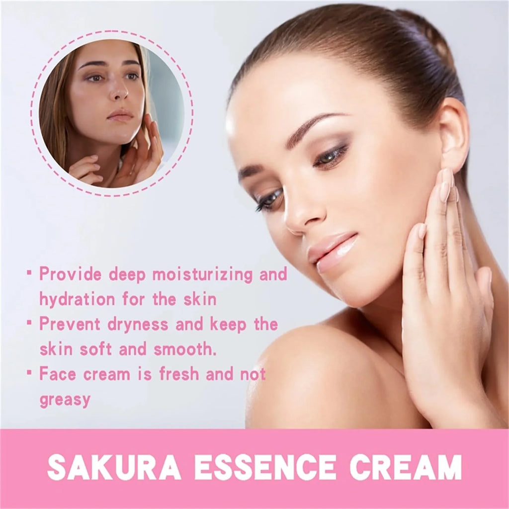 Crema Sakura Tone Up con Ácido Hialurónico — Luminosidad Instantánea
