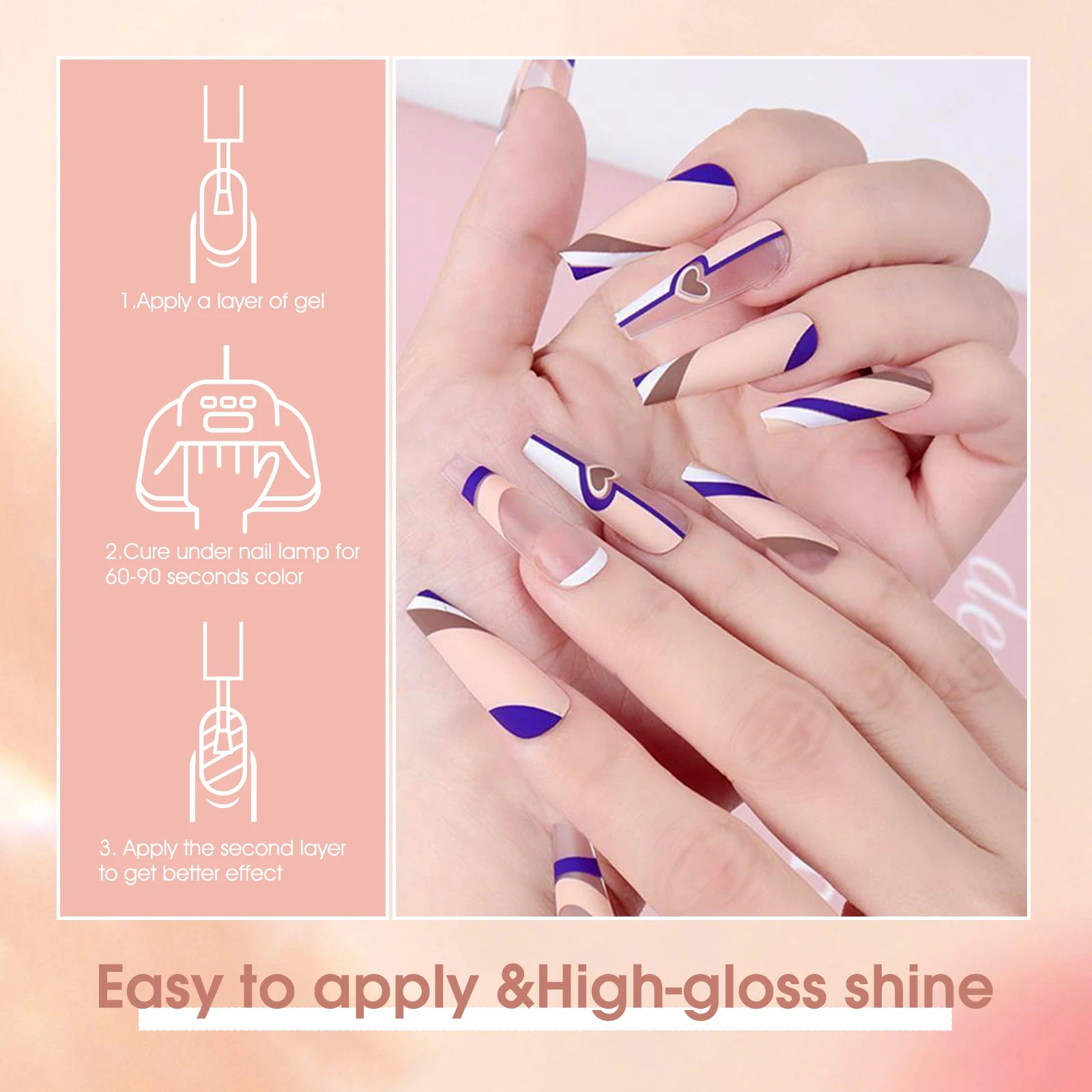 Venalisa 7.5ml Nail Gel Polish 60 Color Glitter Color Nail Varnish For Nail Art Manicure Top Coat Soak Off Enamel UV Gel Varnish