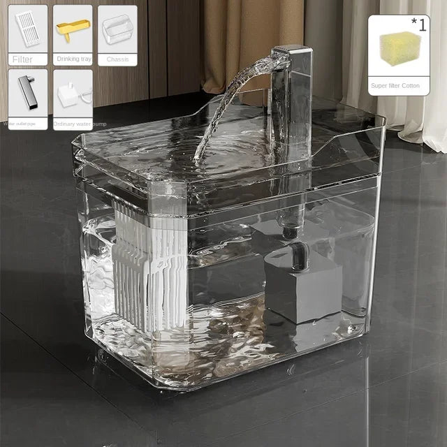 Fuente de Agua Automática para Gatos con Filtro y Bomba USB