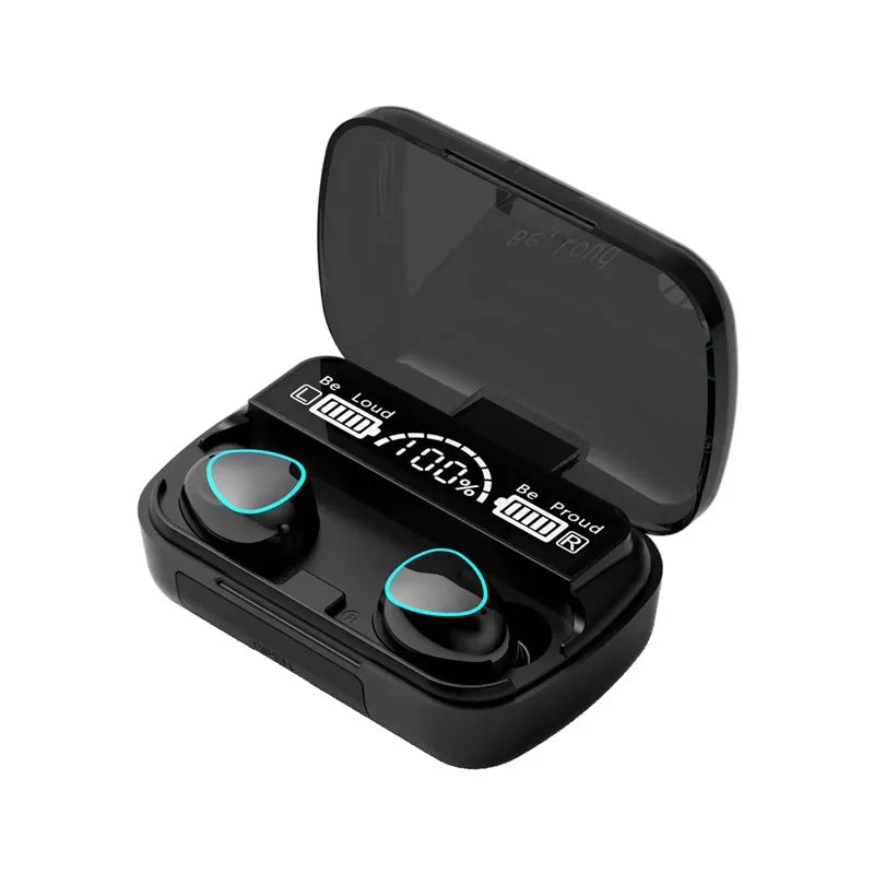 Auriculares Bluetooth TWS HiFi con Pantalla LED y Cancelación de Ruido
