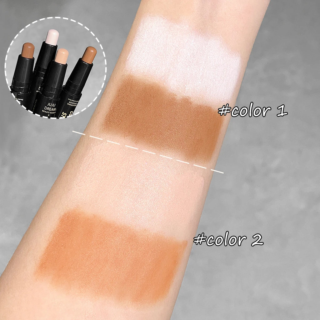 Stick de Contorno y Corrector Doble Punta — Acabado Profesional