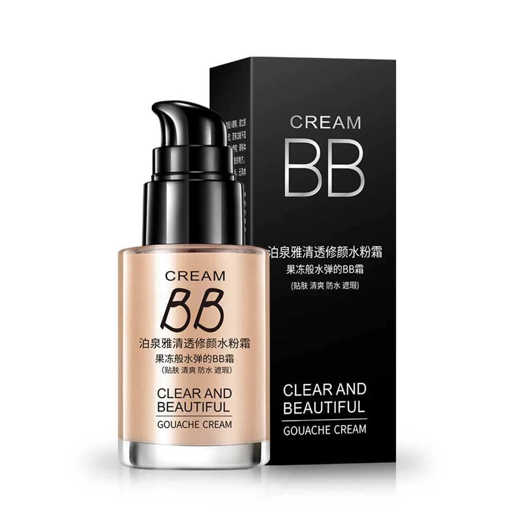 Base de Maquillaje Líquida BIOAQUA — Cobertura Total, Hidratante y Resistente al Agua