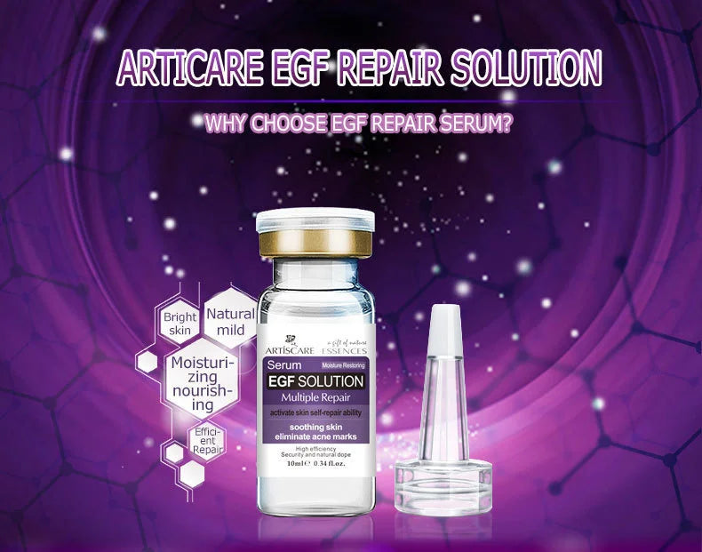 ARTISCARE Serum for Face 8pcs/Lot for Moisturizing Hyaluron Acid Vitamain C Six Peptide Q10 VC Facial Essence Skin Care