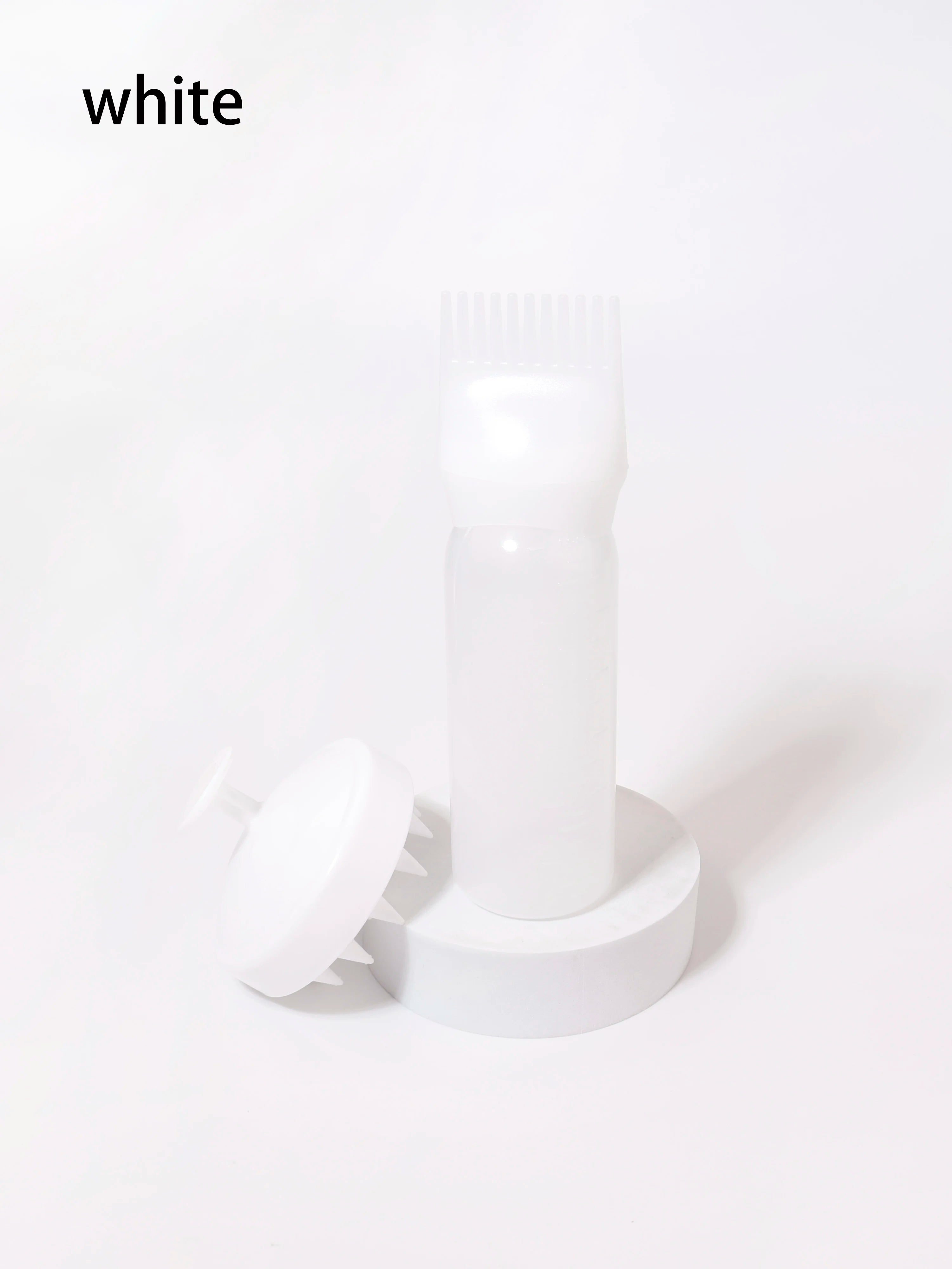 Set 2 Peines Aplicadores con Cepillo de Silicona para Cuero Cabelludo