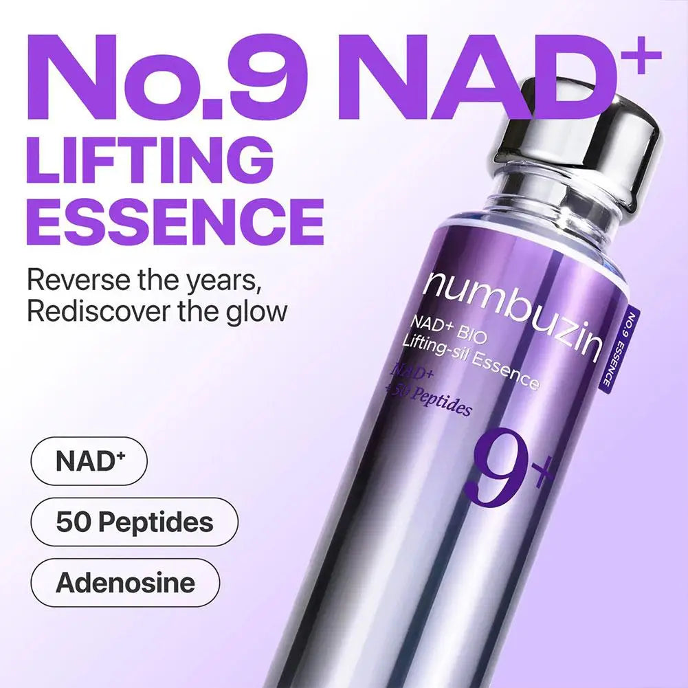 NO.9 NAD+PDRN Collagen Lifting-silk Essence Eye Cream Face Cream Facial Mask Kit Deep Repair Revitalizing Brightening Skin Care