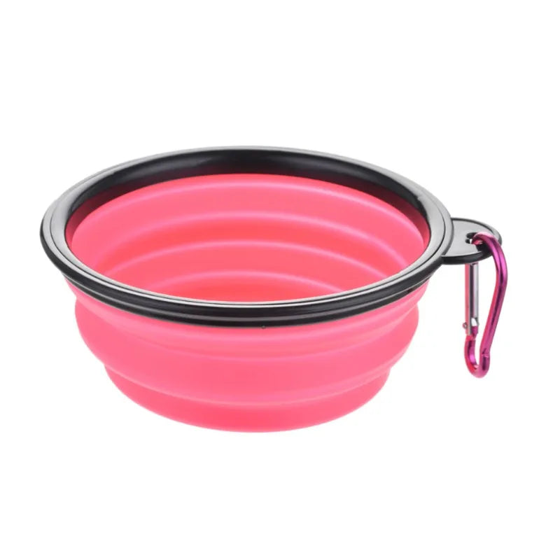 Cuenco Plegable Portátil para Perros y Gatos