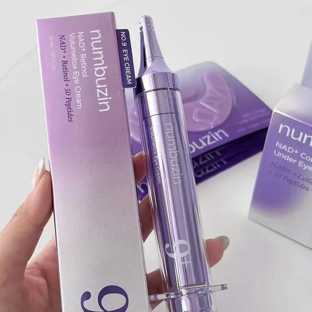 NO.9 NAD+PDRN Collagen Lifting-silk Essence Eye Cream Face Cream Facial Mask Kit Deep Repair Revitalizing Brightening Skin Care