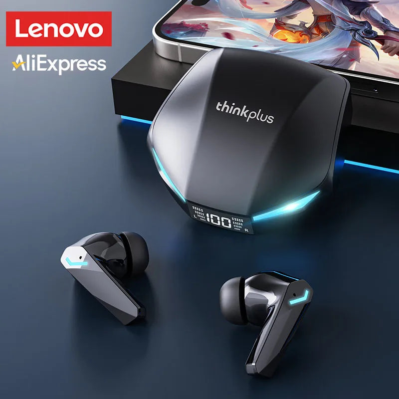 Auriculares Gaming Lenovo XT53 Bluetooth 5.4 con Pantalla LED