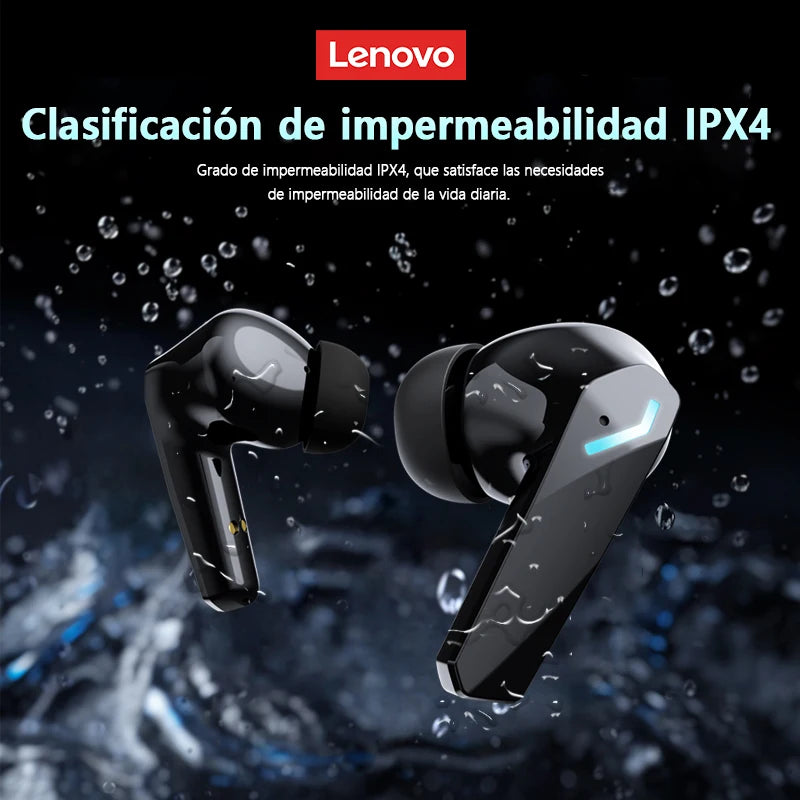 Auriculares Gaming Lenovo XT53 Bluetooth 5.4 con Pantalla LED